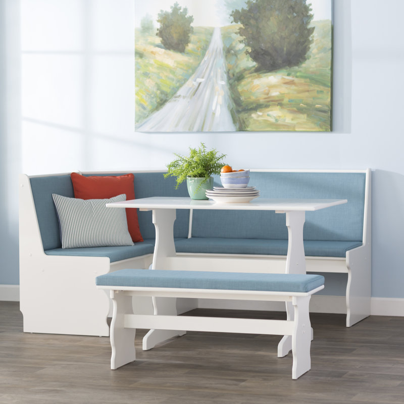Red Barrel Studio Olivia 3 Piece Breakfast Nook Dining Set Reviews Wayfair