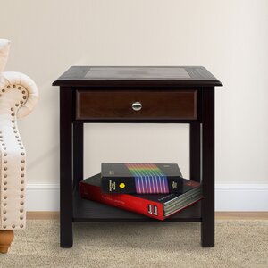 Ambudkar End Table With Storage