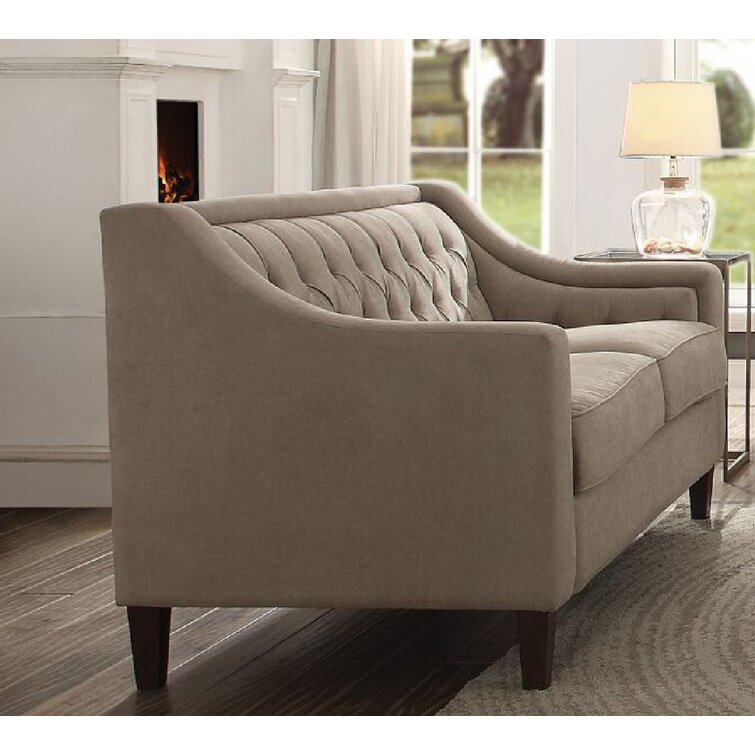 Charlton Home® Riverside Drive 65'' Square Arm Loveseat - Wayfair Canada