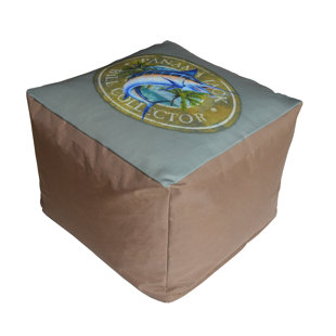 Go to store & view more images Bill Collector Pouf Ottoman by Panama Jack Outdoor