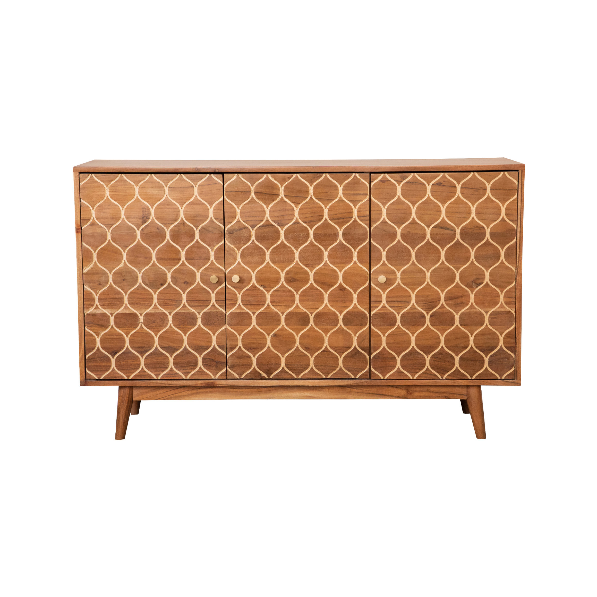 George Oliver Beauman 3 Door Accent Cabinet | Wayfair