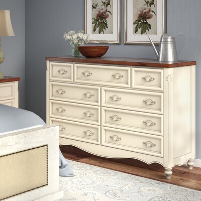 One Allium Way Brecon 9 Drawer Dresser