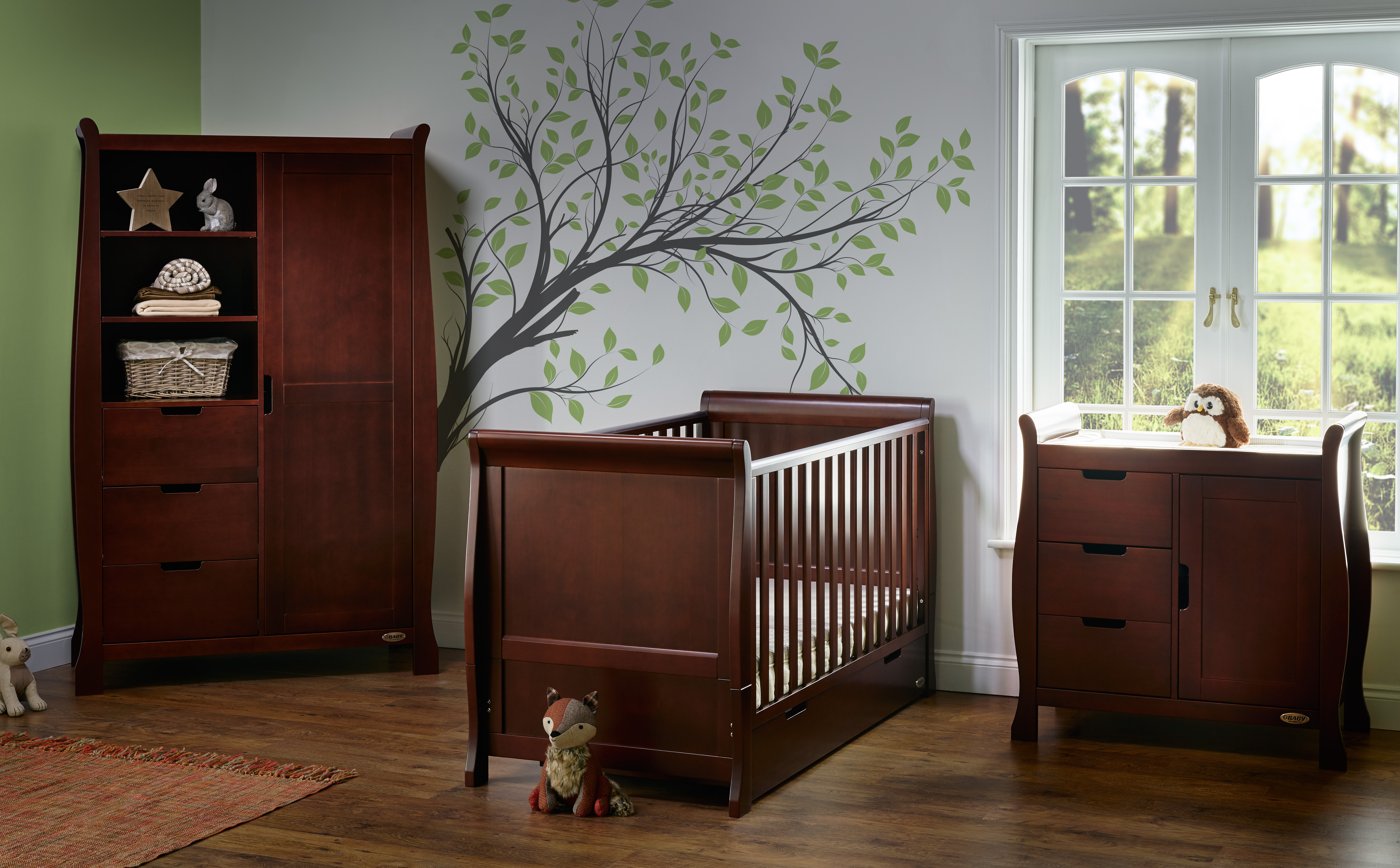 Obaby Stamford Clic Sleigh 3 Piece Nursery Furniture Set Obaby Stamford Clic Sleigh 3 Piece Nursery Furniture Set Wayfair Co Uk
