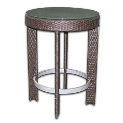 Signature 3 Piece Dining Set Patio Heaven Cushion Color: Mushroom