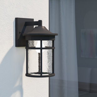 Go to store & view more images Ilene 1-Light Outdoor Wall Lantern by Latitude Run