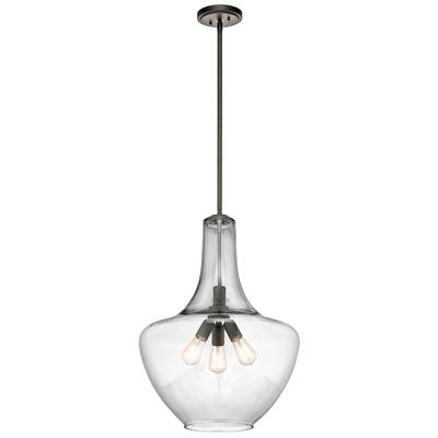 Jewell 3 Light Schoolhouse Pendant Allmodern Jewell 3 Light Schoolhouse Pendant