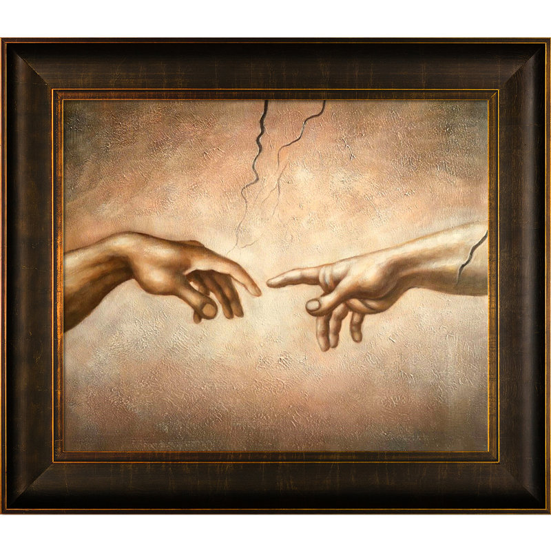 Wildon Home Creation Of Adam Interpretation By Michelangelo