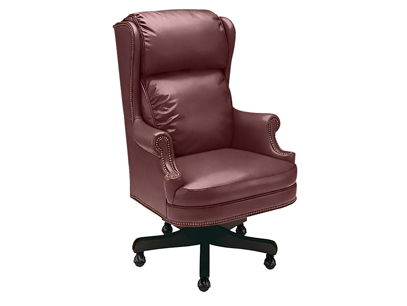 wayfair genuine leather executive chair