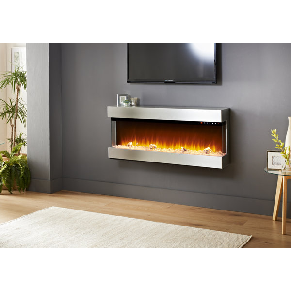 3 Sided Electric Fireplace Wayfair Ca