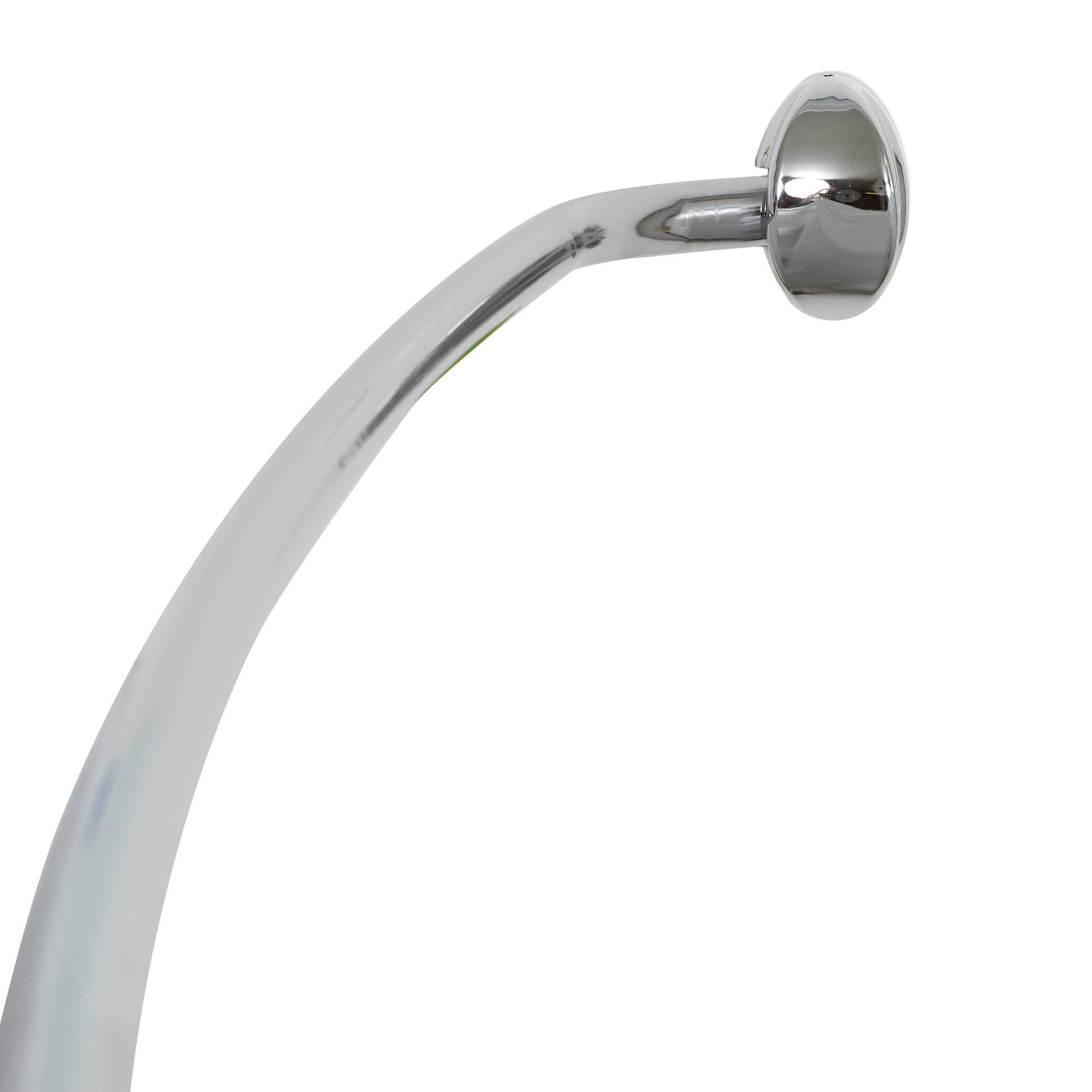 Zenith 72 Adjustable Curved Fixed Shower Curtain Rod Reviews Wayfair