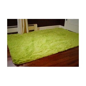 Ledoux Plush Lime Area Rug