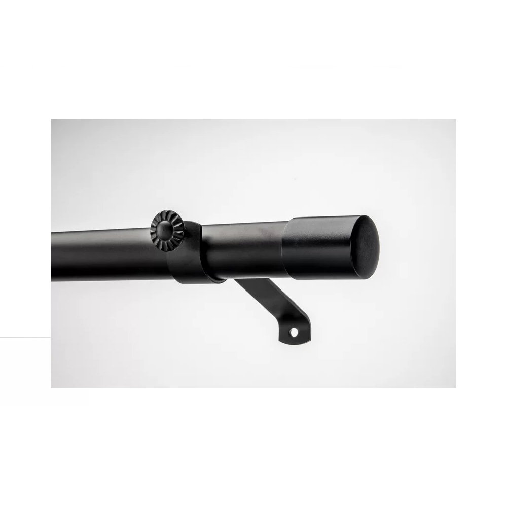 Symple Stuff Bivens Telescopic Curtain Rod Set Reviews Wayfair
