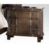 Weathered Oak Nightstand Wayfair
