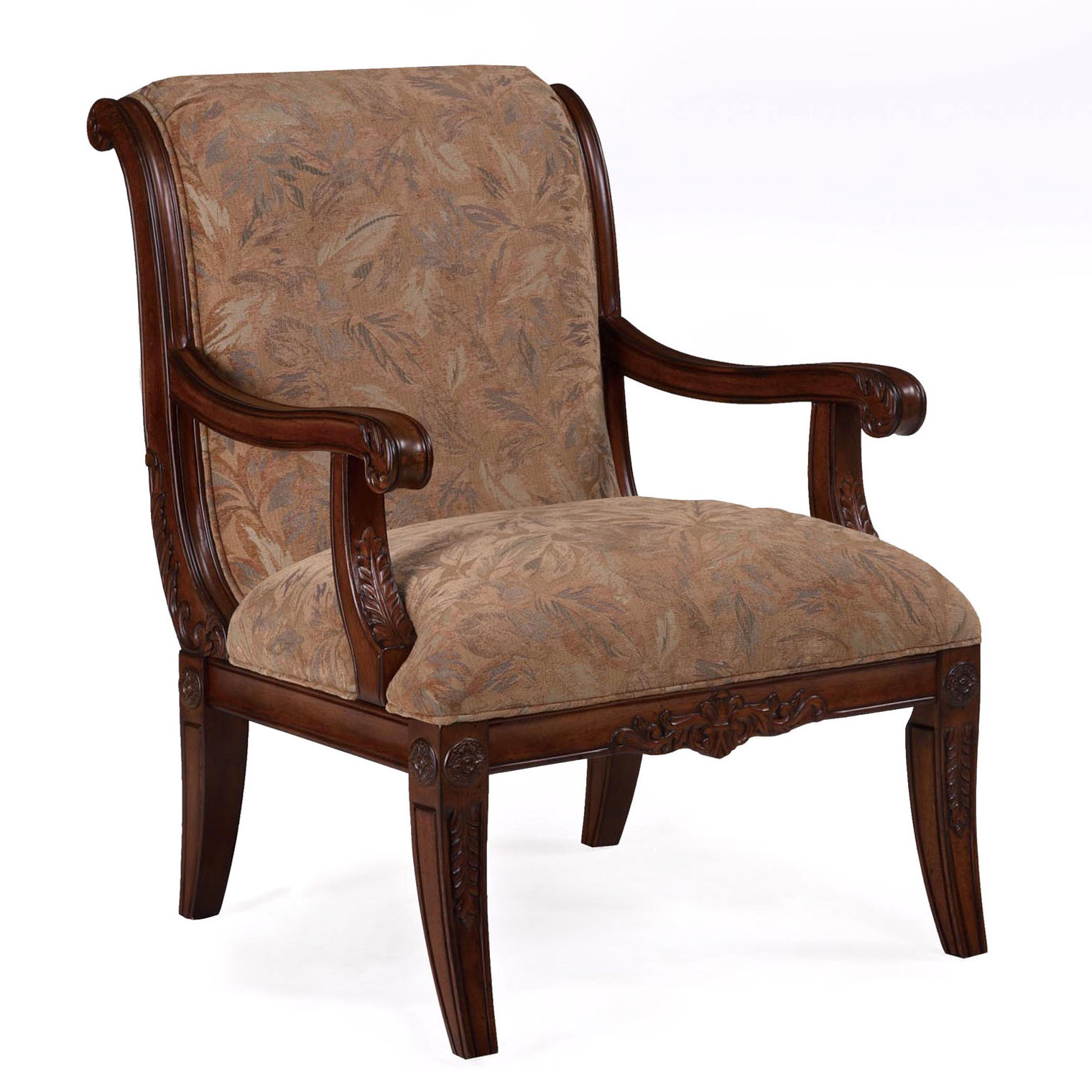 Powell Alexandria Accent Chair in Floral Fabric Wayfair