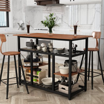 Counter Height Island Table Wayfair