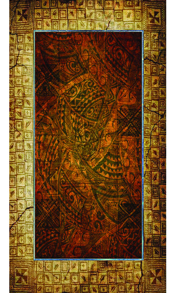 World Menagerie Maravilla Rectangle Plastic Vinyl Non Slip Geometric Shower Mat Wayfair