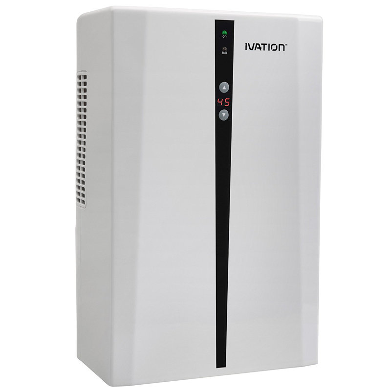 Ivation 1 56 Pint 100 Sq Ft Dehumidifier With Auto Humidistat Reviews Wayfair