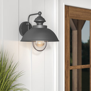 Best Nishi 1-Light Outdoor Barn Light By Beachcrest Home Outdoor Lighting Nishi 1-Light Outdoor Barn Light By Beachcrest Home Outdoor Lighting