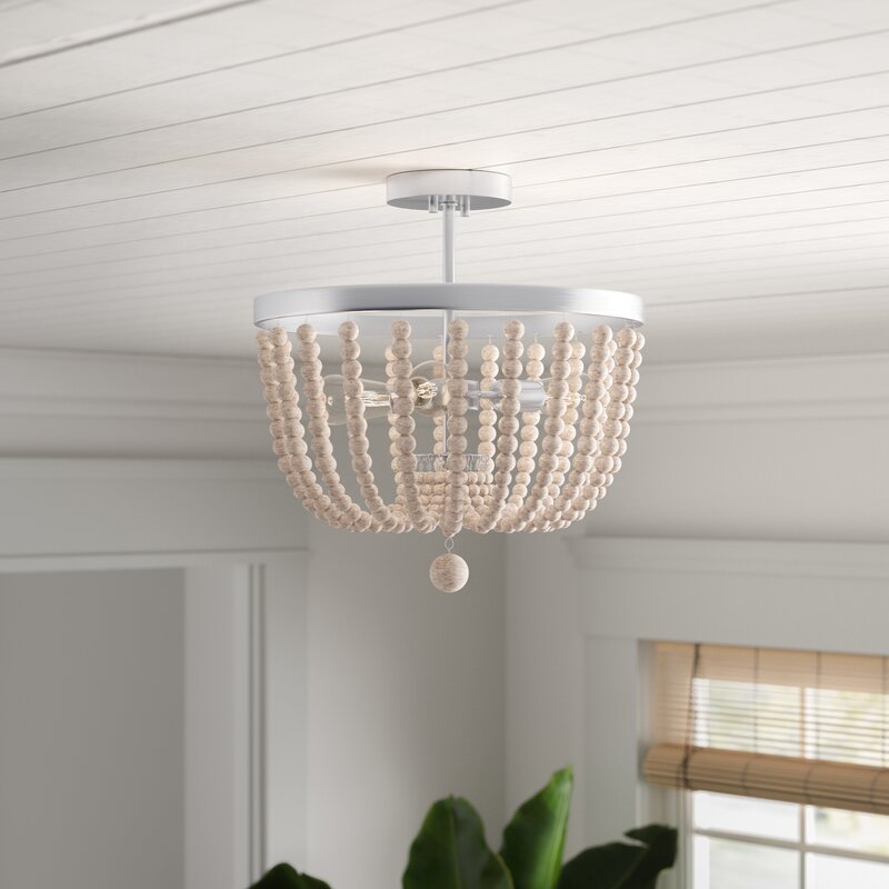 Bay Isle Home Tilden 3-Light Semi Flush Mount & Reviews | Wayfair