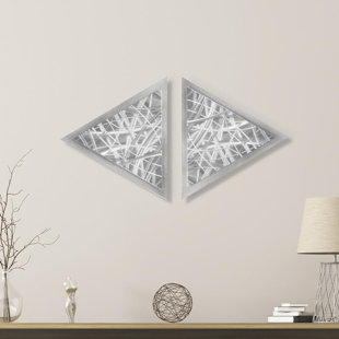 Diamond Wall Decor Wayfair 2 Piece Thatched Diamond Wall Décor Set
