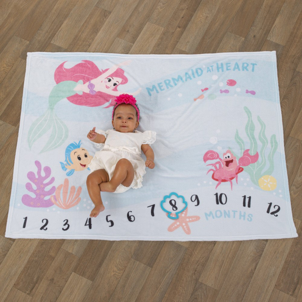 Disney The Little Mermaid Ariel Baby Blanket Wayfair