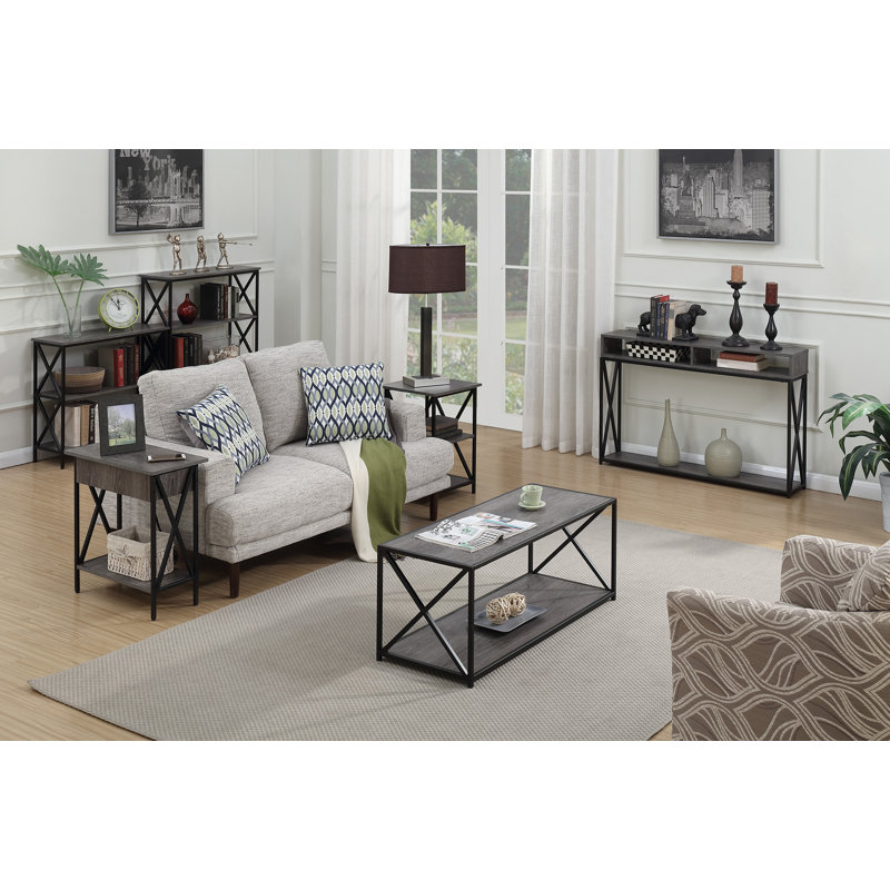 Andover Mills Abbottsmoor Metal Frame Console Table Reviews Wayfair Abbottsmoor Metal Frame Console Table