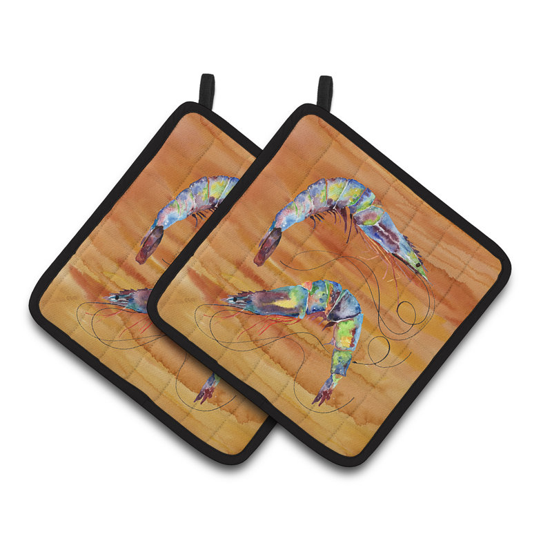 Longshore Tides Mercedes Shrimp Potholder Wayfair