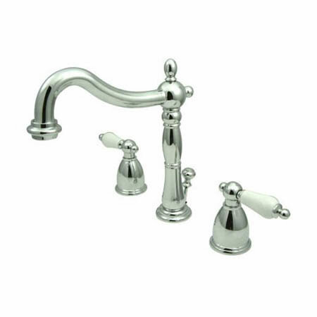 Elements of Design Heritage Widespread Bathroom Faucet with Drain ...