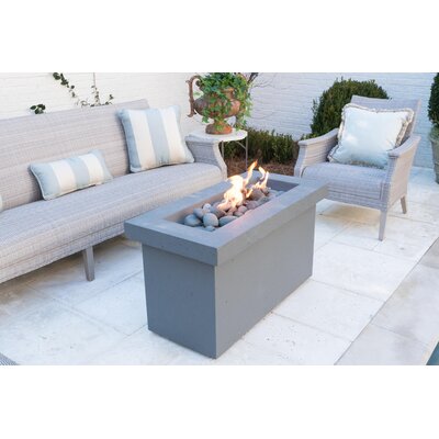 Urban Series Stone Propane Fire Pit Table Baypointe Outdoors