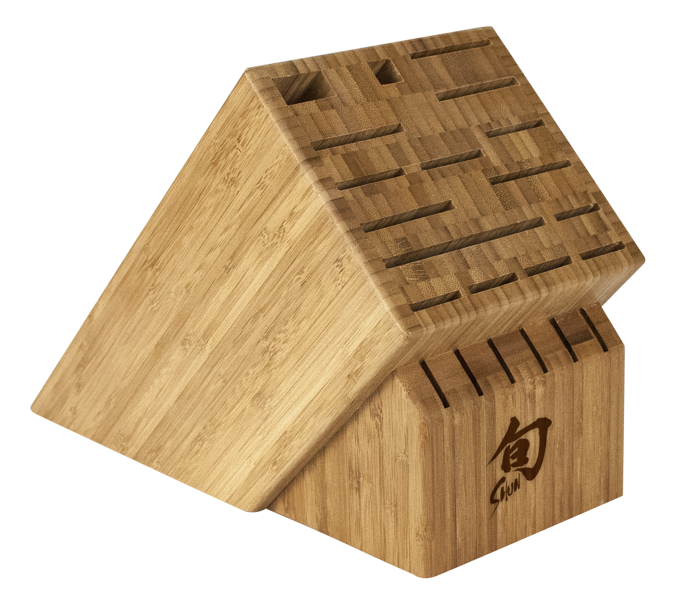 Shun 22 Slot Bamboo Knife Block Wayfair