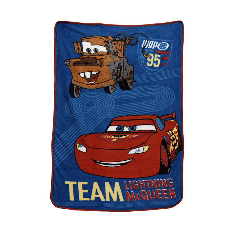 disney cars toddler blanket