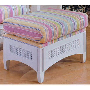 Go to store & view more images 98000 Cross Road Ottoman by South Sea Rattan