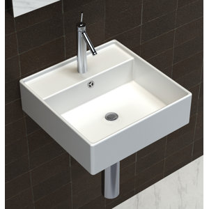 Home Etc 41 cm Wandbefestigtes Waschbecken