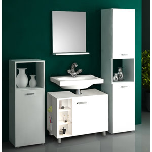 VCM 120 cm Waschtisch Mavello mit Spiegel und Sc..