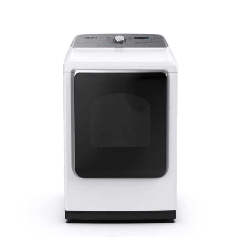 Samsung 7 4 Cu Ft Electric Dryer With Steam Sanitize Reviews Wayfair