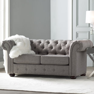 Vegard Tufted Chesterfield Loveseat