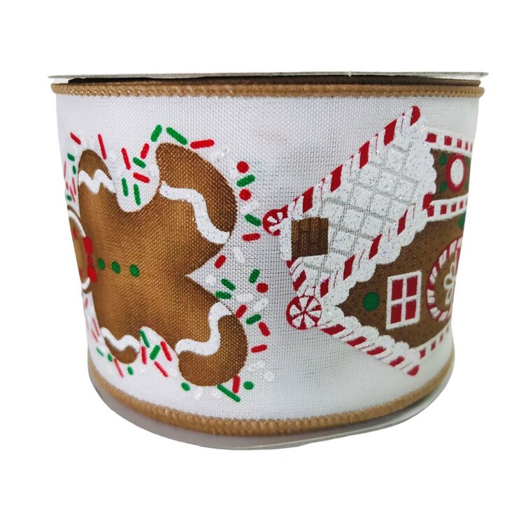 The Holiday Aisle® Gingerbread Ribbon | Wayfair