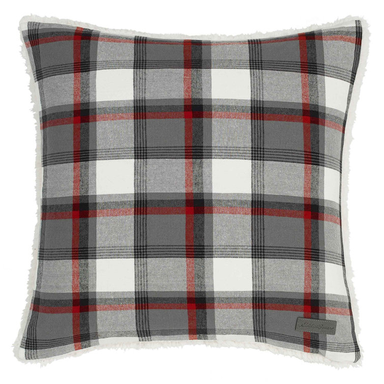 plaid decorative pillows