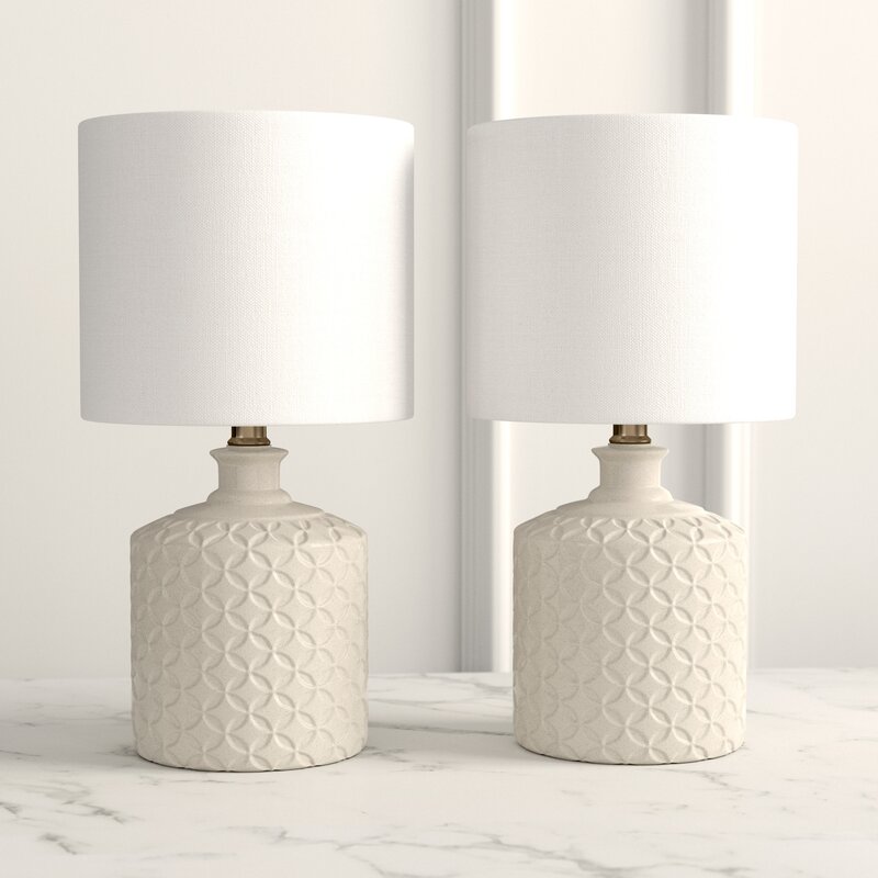 Kelly Clarkson Home Lorin Ceramic 17 Table Lamp Set Reviews Wayfair Ca