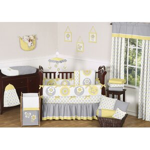 Mod Garden 9 Piece Crib Bedding Set