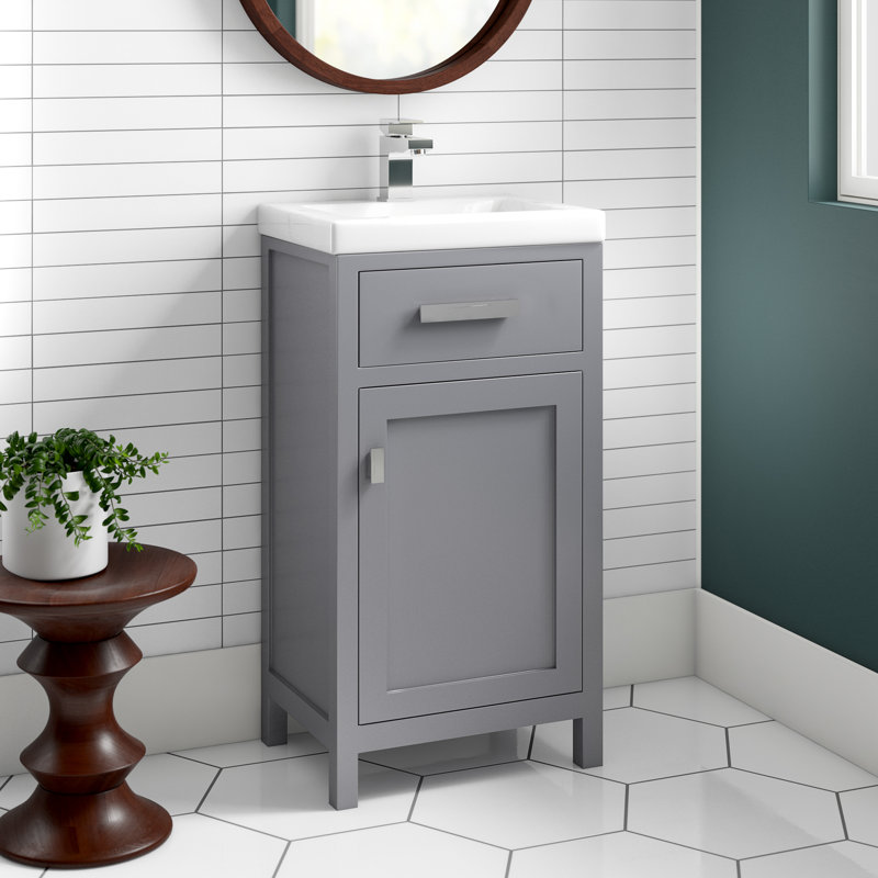 Knighten 17" Single Bathroom Vanity Set & Reviews AllModern