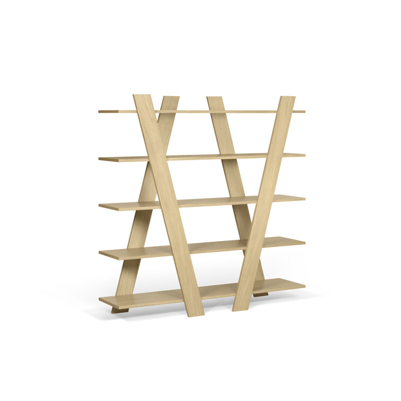 Brayden Studio Ashmore Etagere Bookcase Wayfair