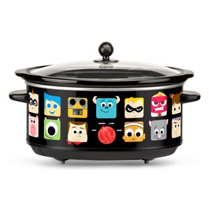 Pixar 7-Quart Oval Slow Cooker