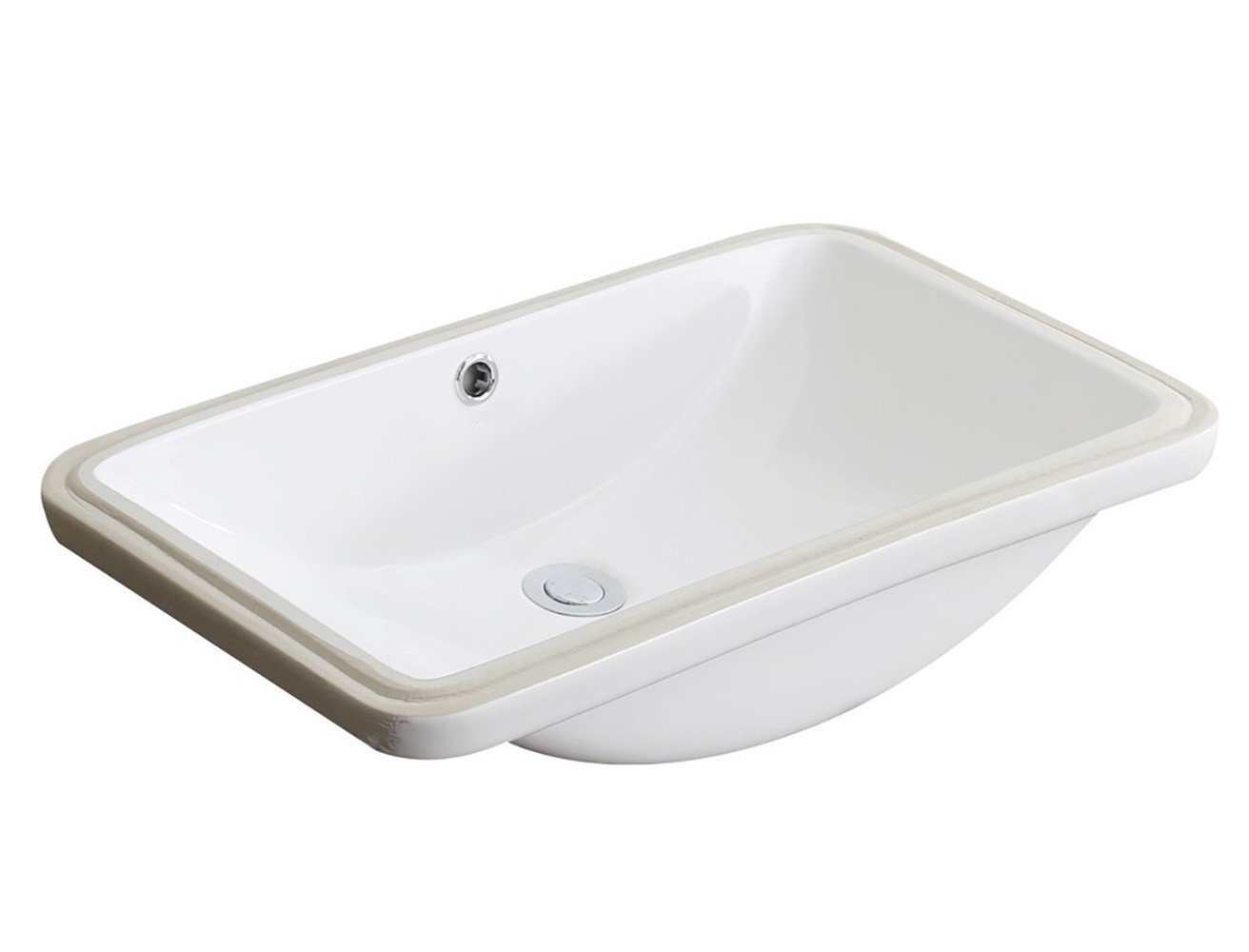 Anzzi Lanmia Series Vitreous China Rectangular Undermount Bathroom Anzzi Lanmia Series Vitreous China Rectangular Undermount Bathroom Sink With Overflow Wayfair