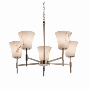 Go to store & view more images Keyon 5-Light Shaded Chandelier by Brayden Studio