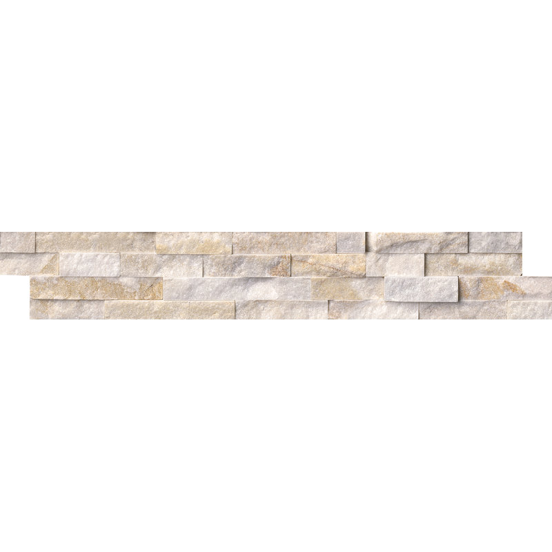 Msi Arctic 6 X 24 Natural Stone Stacked Tile Reviews Wayfair