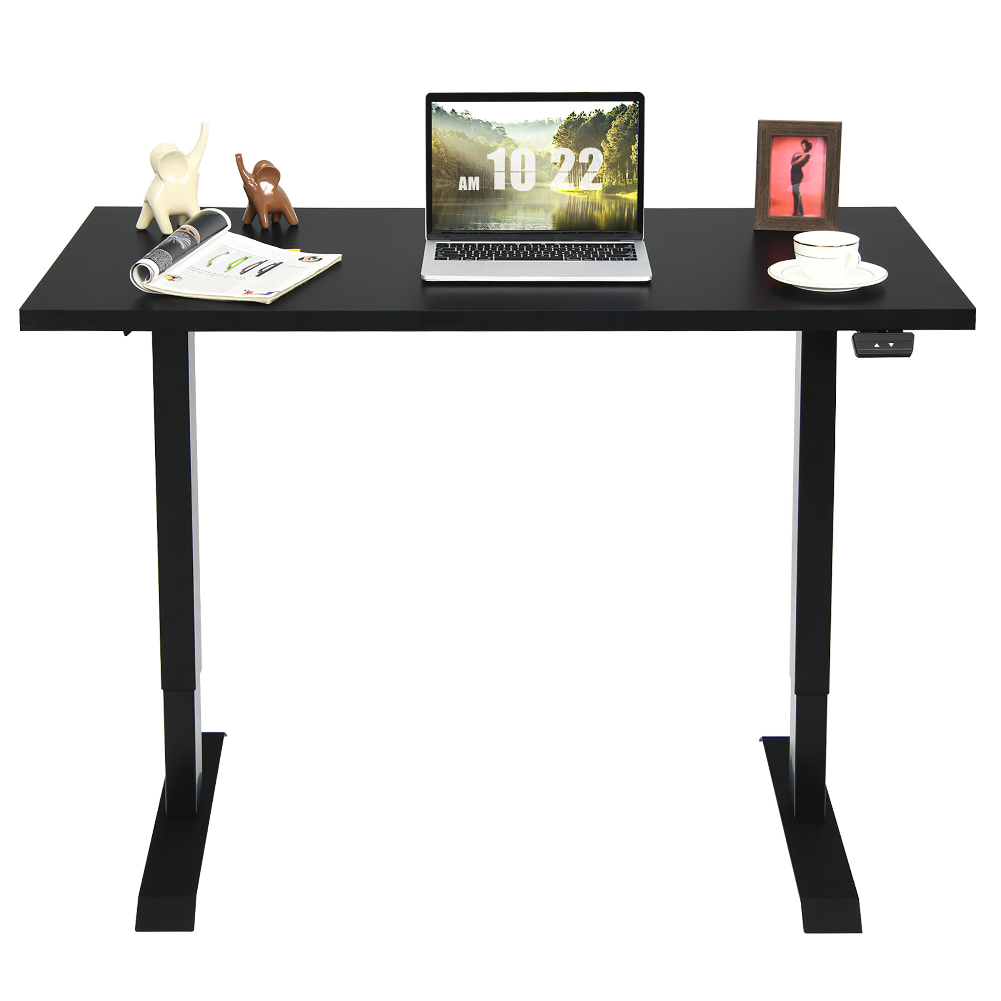 Costway Height Adjustable Standing Desk | Wayfair