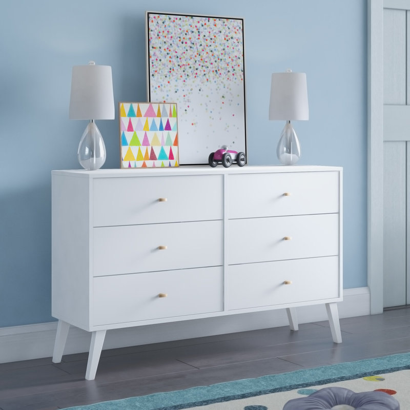 Langley Street Shamar Mid Century Modern 6 Drawer Double Dresser Reviews Wayfair Here are 20 fabulous and modern dressers for your fabulous and modern clothes. shamar mid century modern 6 drawer double dresser