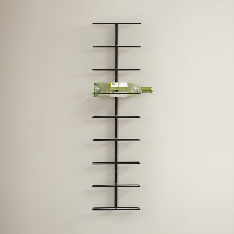 Paige 9 Bottle Wall Mounted Wine Rack Paige 9 Bottle Wall Mounted Wine Rack