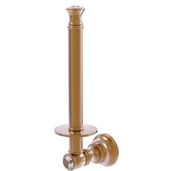 Darby Home Co Arminta Crystal Upright Wall Mount Toilet Paper Holder Wayfair